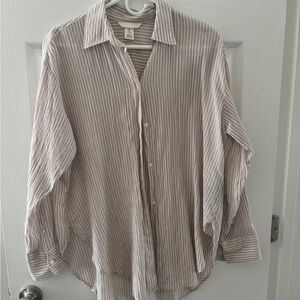 Women’s Loose Button Down